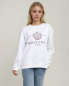 Heritage Crest Sweatshirt White