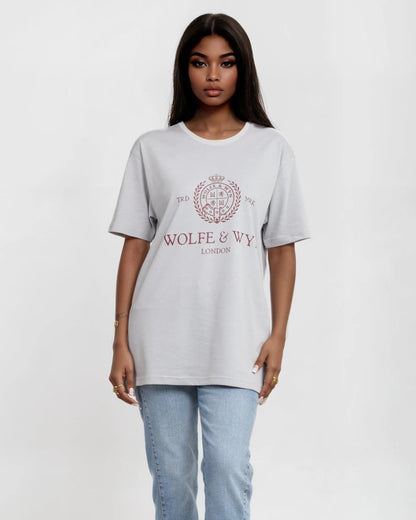 Heritage Crest T-Shirt Sliver (Unisex)