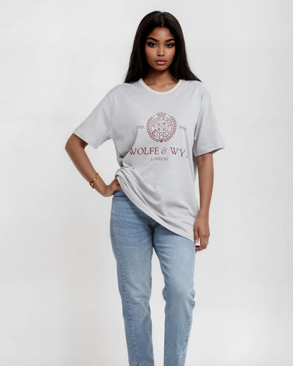 Heritage Crest T-Shirt Sliver (Unisex)