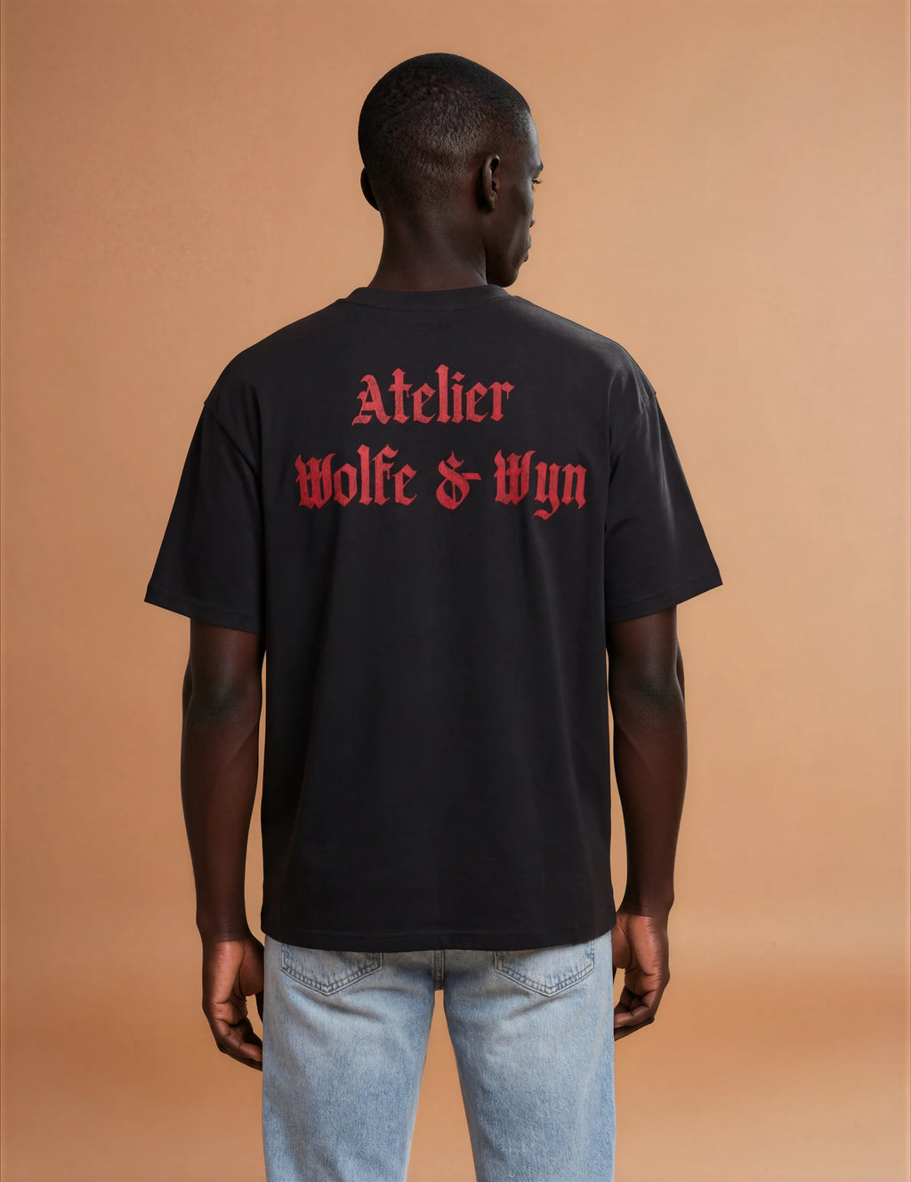 Grim Reaper Vintage Wash Cotton Oversized Graphic Tee Black