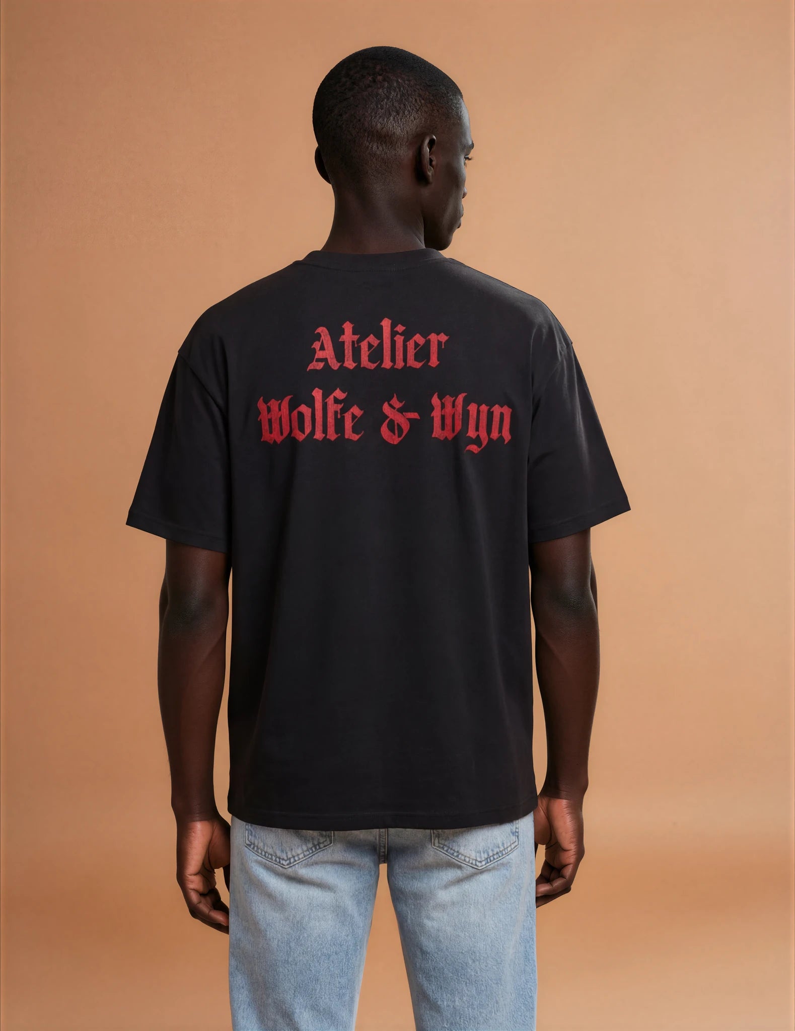 Grim Reaper Vintage Wash Cotton Oversized Graphic Tee Black