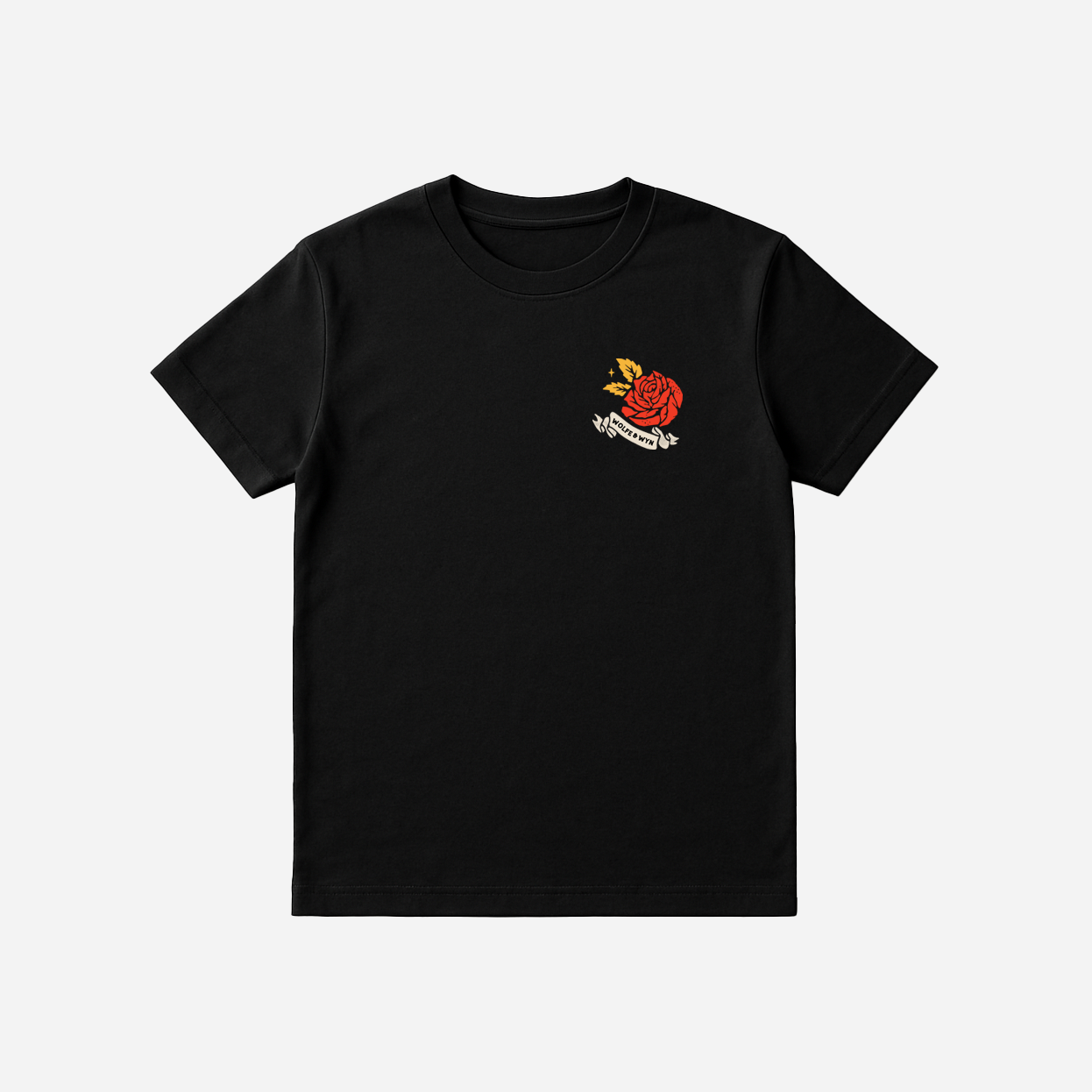 "No Evil Totem" Wolfe & Wyn Print Tee Black (Unisex)