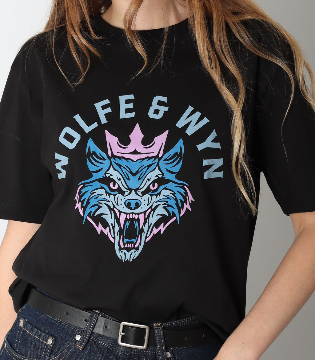 Wolf Head Branding T-Shirt Black (Unisex)